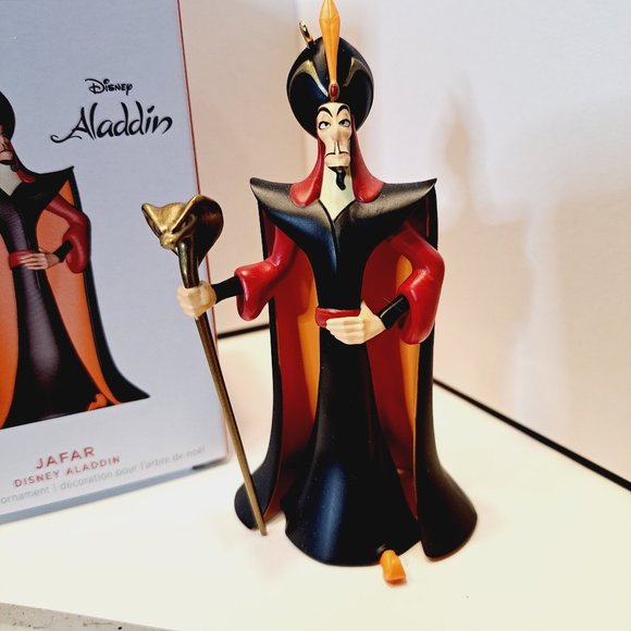 2023 Hallmark Keepsake Limited Edition Disney Aladdin Jafar Ornament New in Box - Picture 1 of 7